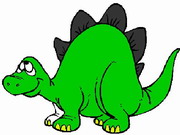 Obrázek, online omalovánka pro malé děti k vybarvení Dinosaurus, Zvířátka Obrázky vytisknutí zadarmo.