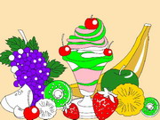 Obrázek, online omalovánka pro malé děti k vybarvení Zmrzlina, Ostatní Obrázky vytisknutí zadarmo.
